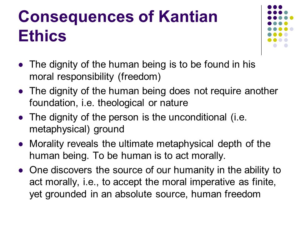 Human cloning and Immanuel Kant Essay Sample